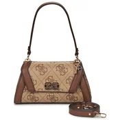 Guess KARNILLA LOGO FLAP SHLDR BAG Kostanjeva