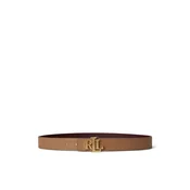 LAUREN RALPH LAUREN Pas 412P06812003 Bordo rdeča