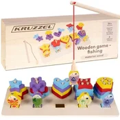 slomart Leseni lesenki za ribolov Kruzzel 22565