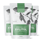 3x Ksilitol – brezov sladkor, skupaj 3000 g