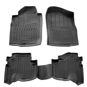 Rubber Car Mats Toyota Land Cruiser Prado 1996-2002 (3 doors)