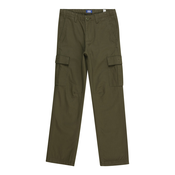 Jack & Jones Junior Hlače Kane Barkley  oliva