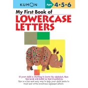 My First Book of Lowercase Letters