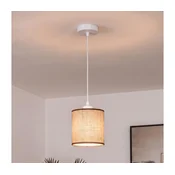BRILAGI - LED luster na sajli NUBILA 1xE27/60W/230V O 14 cm bela/smeda