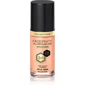 Max Factor Facefinity tekoči puder 3v1 odtenek 32 Light Bež 30 ml