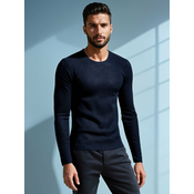 DStreet Sweter męski granatowy