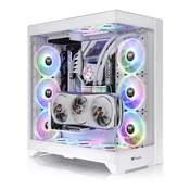 Thermaltake CTE E600 MX Snow Midi-ATX okno belo ohišje
