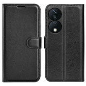 Etui Litchi za Honor X7b - črn