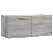 vidaXL vidaXL Stenska omarica siva sonoma 80x36,5x35 cm inženirski les, (20824318)