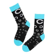 Sokisahtel Nogavice EYES cotton optometrist socks črna