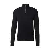 Jack & Jones Pulover Emil 12189339 Črna Regular Fit
