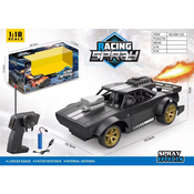 Auto Racing Crni Spray Efekat R/C 1:18 USB 699122