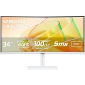 Monitor SAMSUNG LS34C650TAUXEN 34/VA,zakrivljen,21:9/3440x1440/100Hz/5ms GtG/HDMIx2,DP,Thunderbolt3