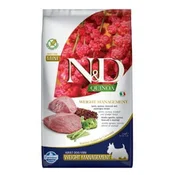 N&D Quinoa Weight Management Lamb & Asparagus Mini - 2.5 kg