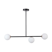 Viseci luster GAMA 3xG9/12W/230V crna