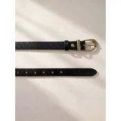 ARMIE Pas The Emma Leather Belt črna