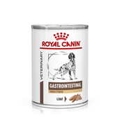 Royal Canin Veterinary Canine Gastrointestinal + 3 x 230 g Snacks gratis! - 12 x 410 g High Fiber Mousse