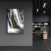 Wallity Dekorativna slika na kaljenom staklu, 46x72cm, Šarena