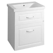 FAVOLO Vanity Unit 57x72,5x44,6cm, bela mat - Bela mat barva - 57x72,5x44,6 cm - Aqualine - FAVOLO - 24 - MDF/laminat - 570 - 725 - 446 - 14