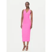 ACCESS FASHION Elegantna obleka 53-3403 Roza Regular Fit