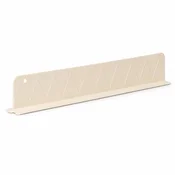 Cool Mango zaštita od prskanja u kuhinji za sudoper fleksibilni silikon bež 40 × 7,6 cm - SinkGuard