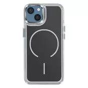 AVIZAR Ohišje MagSafe za iPhone 13/14 hibridna ojačana zasnova, Črna, (5000189450)