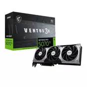 RTX 5070 Ti 16GB MSI Ventus 3X OC GDDR7 3 Fan