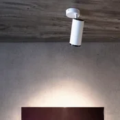 Deko-Light LED-stropni reflektor Lucea, nastavljiv, 20 W, bel - Dnevna soba/jedilnica - Sodobni - bela (RAL 9016) - Kovina