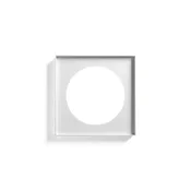 KOMPLET KASETNIH STENSKO-STROPNIH SVETILK A03W66 MAT BELA LED 2700K LP1A030AW66002+LP1A030/010000