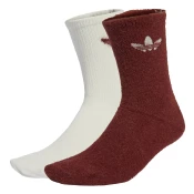 ADIDAS ORIGINALS Nogavice kostanj rjava/bela