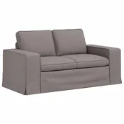 Vidaxl Kavč Taupe 162 x 80 x 82 cm blago