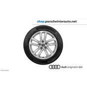 AUDI zimski komplet koles Audi A3 Sportback, Audi S3 - 17 col (Pallalellspeichen-Design) - 4 kosi