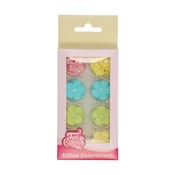 Funcakes Sladkorna dekoracija - Pastelno cvetje 32 kosov