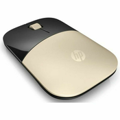 HP Z3700 Gold Wireless Mouse, Ambidekster, Opticki, RF bežicni, 1200 DPI, Zlatno