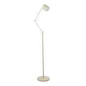 Svetlo siva zatemnitvena stoječa svetilka (višina 150 cm) Rijeka – Light & Living