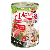 Fit Active Junior Beef & Lamb mokra hrana za mačke 24x415 g