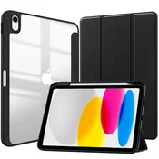 GS Ovitek za iPad 11 2025 A16 (11. gen.)/iPad 10.9 2022 (10. gen.), Smartcase Hybrid, z držalom za pisalo, črn