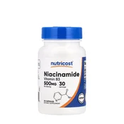 Nutricost – Vitamin B3 Niacinamid 500 mg, 30 kapsul