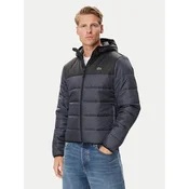 Lacoste Prehodna jakna BH6763 Temno siva Regular Fit