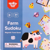 Dječja igra Tooky toy - Sudoku, farma
