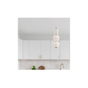 Alora Mood ALM-BIJOU-P3-MB - LED luster na sajli BIJOU LED/20W/230V 3000K crna