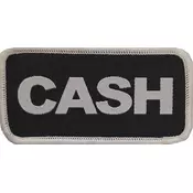 Johnny Cash Cash Našitek za šivanje 76 x 40 mm