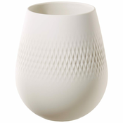 Villeroy & Boch Majhna vaza CARRÉ iz kolekcije MANUFACTURE COLLIER BLANC