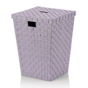 Kela Koš za perilo KL-24349 Alvaro PP, purple 40x40x52 cm