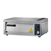 SteakStones Enojna Pečica, Nerjaveče Jeklo, 230V/1600W, (585x480x245mm)