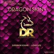 DR Strings Dragon Skin+ Coated Light 3 Pack Strune za električno kitaro