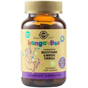 Solgar - Kangavites multivitamin in mineral, okus jagodičevja, 60 tablet