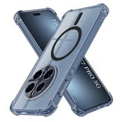 Hibridni ovitek Techsuit Shockproof MagSafe za Honor Magic7 Pro - smoke black