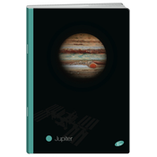 Zvezek, A4 črtni, Planeti, 52 listni, 80 gr