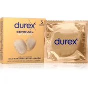 shumee Kondomi Sensual brez lateksa, 3 kosi Durex